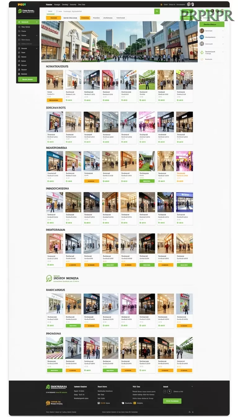 Cuplikan layar RPRR — halaman utama