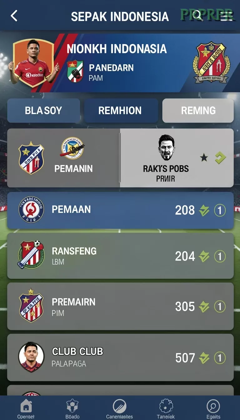 Cuplikan layar BOS138 — pengaturan akun