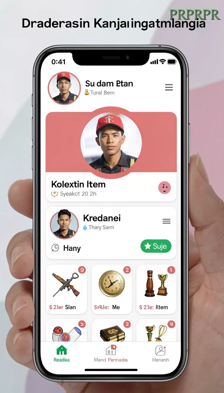 Cuplikan layar IDRRP — aktivitas